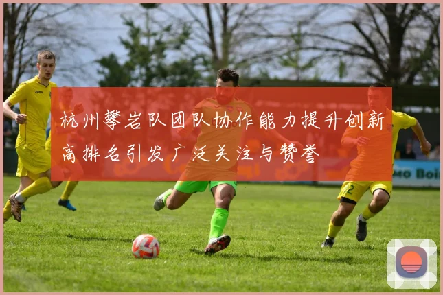 杭州攀岩队团队协作能力提升创新高排名引发广泛关注与赞誉